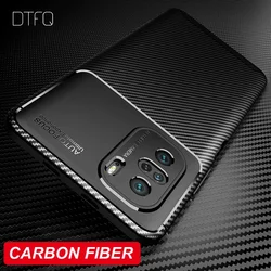 For POCO X3 Case Soft Carbon Fiber Case for Xiaomi POCO X3 NFC Funda Silicone Case for POCO X3 Pro Shockproof Case
