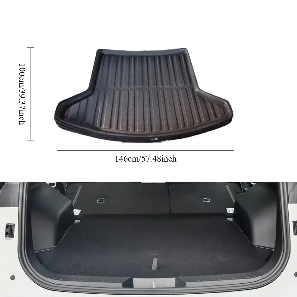 Car Trunk Mat for Haval H6 MK3 2021~2025 2022 2023 2024 Luggage Storage Rug Cargo Pad Liner Cover Carpet Accessories