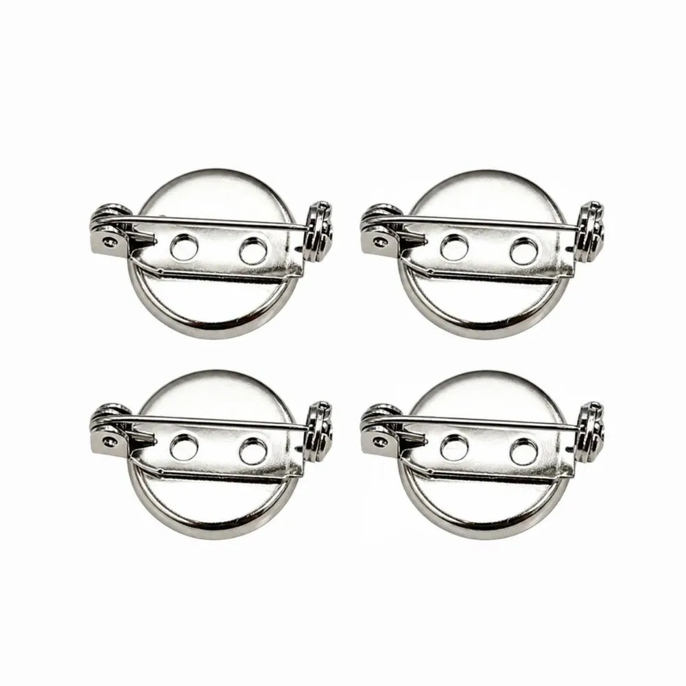 1/4Pcs Magnetic Magnetic Safety Pin Toy To Fridge Magnet Lock-Clasp DIY Magnet Pin Base Toy Fridge Magnet Converter