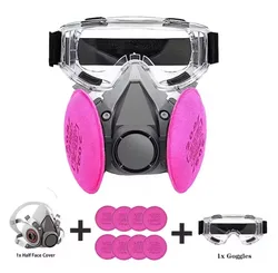 Anti-dust mist 6200 Gas Mask set Industrial half-face spray respirator for 2091/6001 series filter mask is safe and reliable
