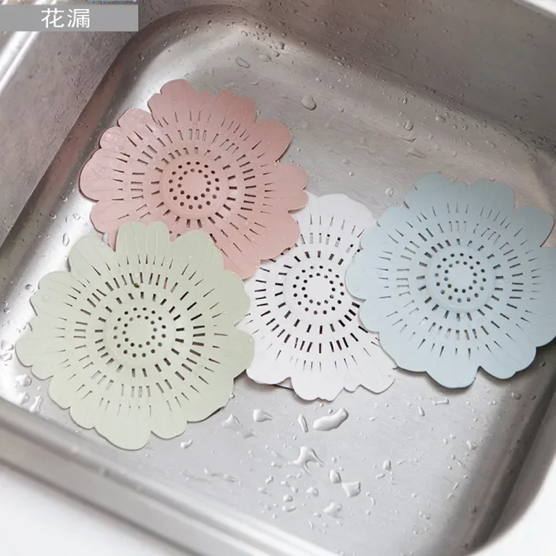 New Pattern Creative Sink Clogging Floor Drain Cover Bathroom Hair Filter Sewer Filter Net Bathroom Supplies