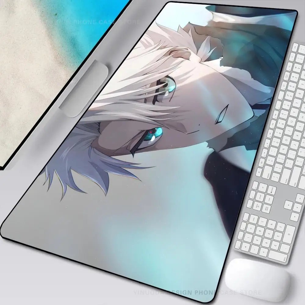 

Hitsugaya Toshiro Bleach Mouse Mat Desk Mat With Pad Gaming Accessories Prime Gaming XXL Keyboard Pad Stitch Padding Mat