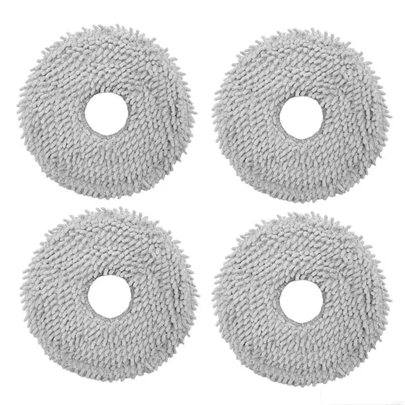 

A0NC 4 шт., робот-пылесос, тряпки для швабры, салфетки, ткань для подметания, аксессуары, совместимые для замены P10/QRevo