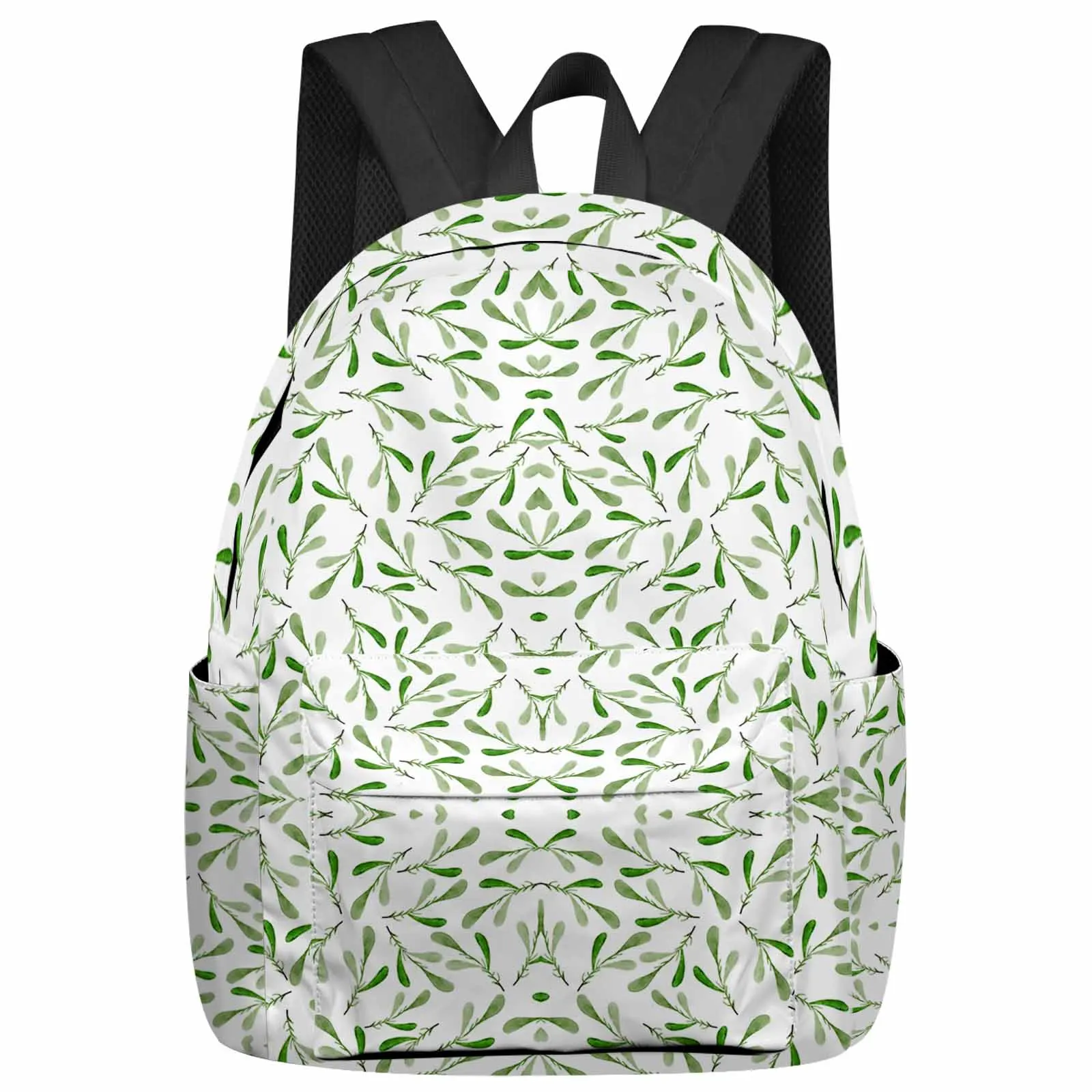 

Leaves Plant Abstract Backpack School Bags for Teenagers Students Laptop Bag Women's Casual Travel Backpack