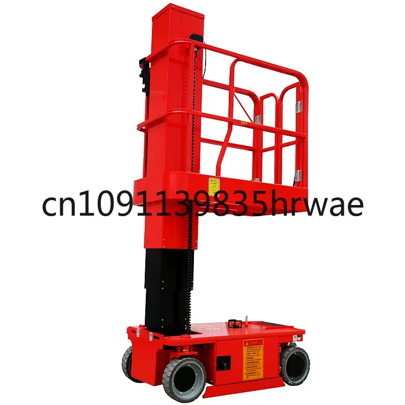 China Manufacture Lifting air Conditioner Lift Man Aerial Work Platform Electric Vertical Mast Elevators Telescopic Lift