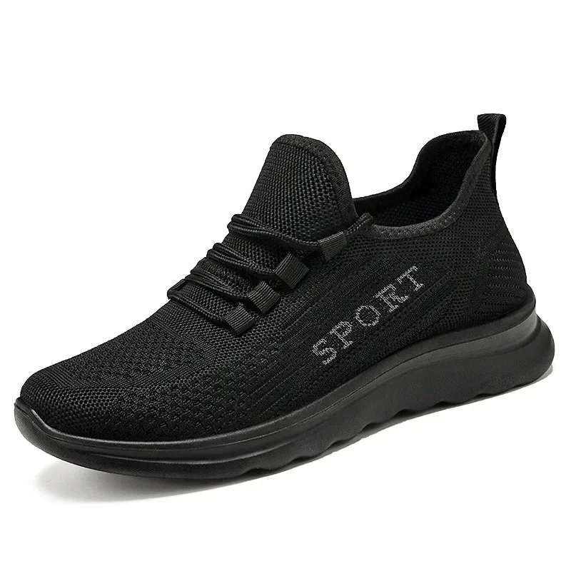 

Spring and Autumn New Men's Single Shoes Casual Breathable wear-resisting mesh running Sneakers