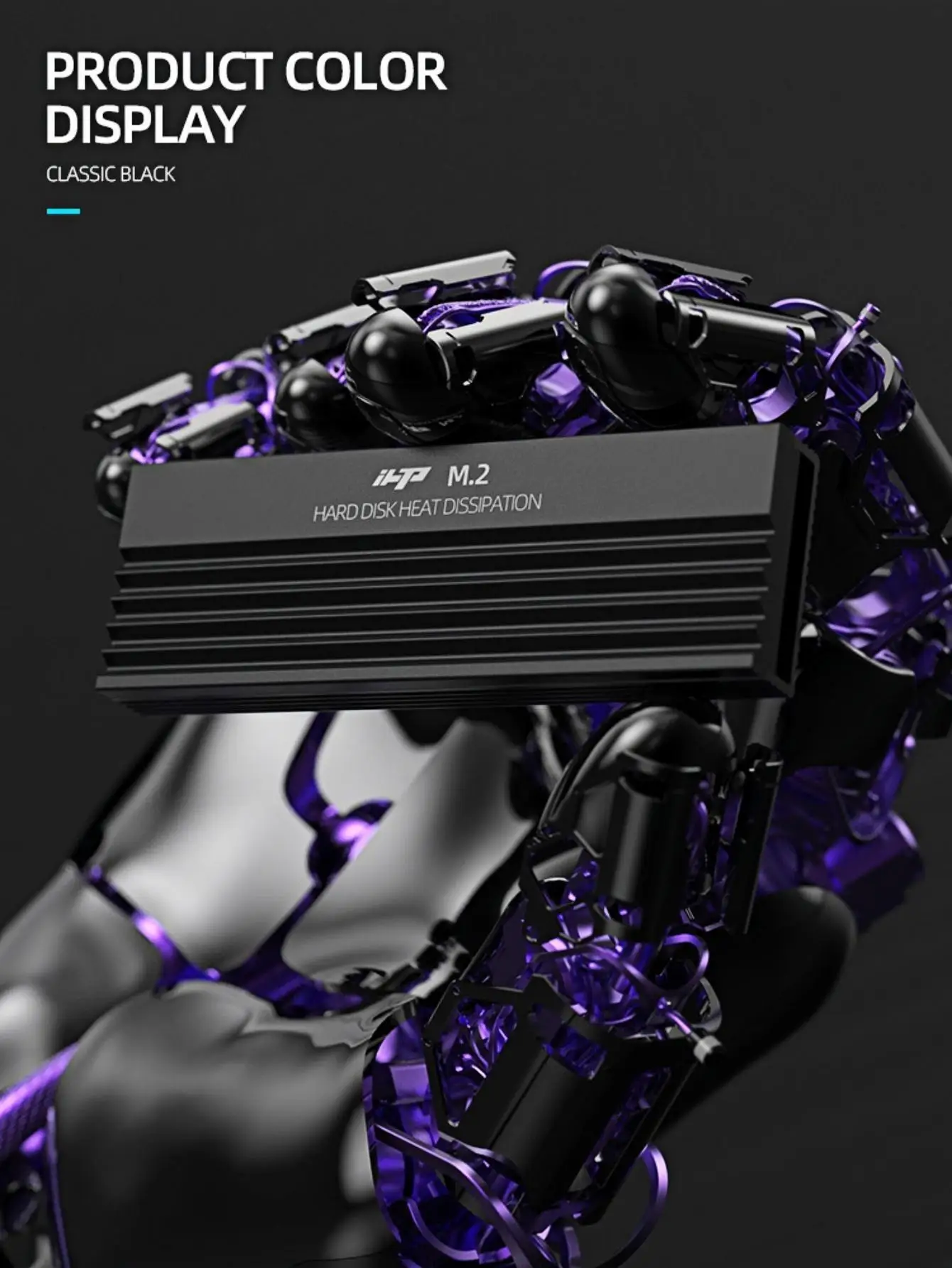 Computer Host Accessories, Memory Module Heat Dissipation Vest, Aluminum Alloy Material, M.2-01 Hard Drive Heat Dissipation Vest