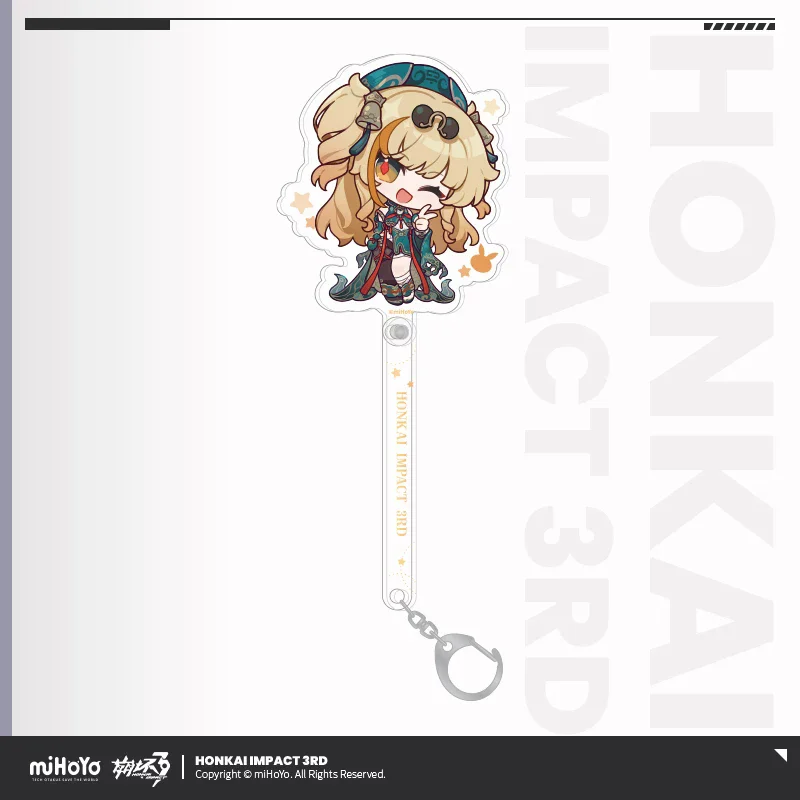 Official Honkai Impact 3 Gaming Merchandise Cartoon Characters Cosplay Theresa Songque Acrylic Group Photo Stick