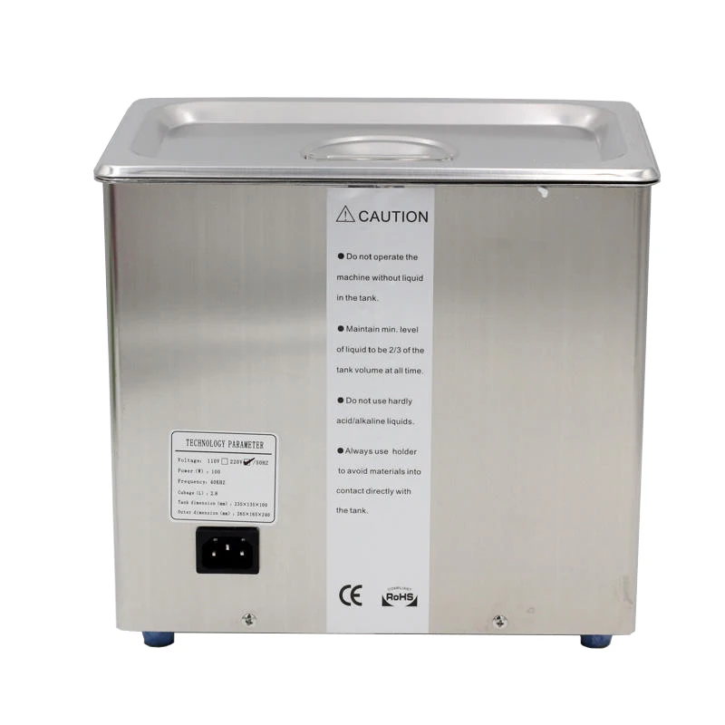 Wholesale Ring Necklace Watch Eyeglasses Wash Cleaning Machine Gold Tool Benchtop Mini Jewelry Ultrasonic Cleaner 4L