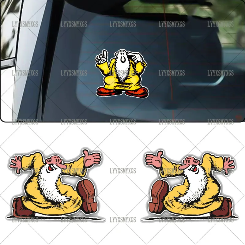 

Self-Adhesive Custom Mr. Natural Car Stickers Waterproof Sunscreen Vinyl Decal PVC wholesale Car Accessories