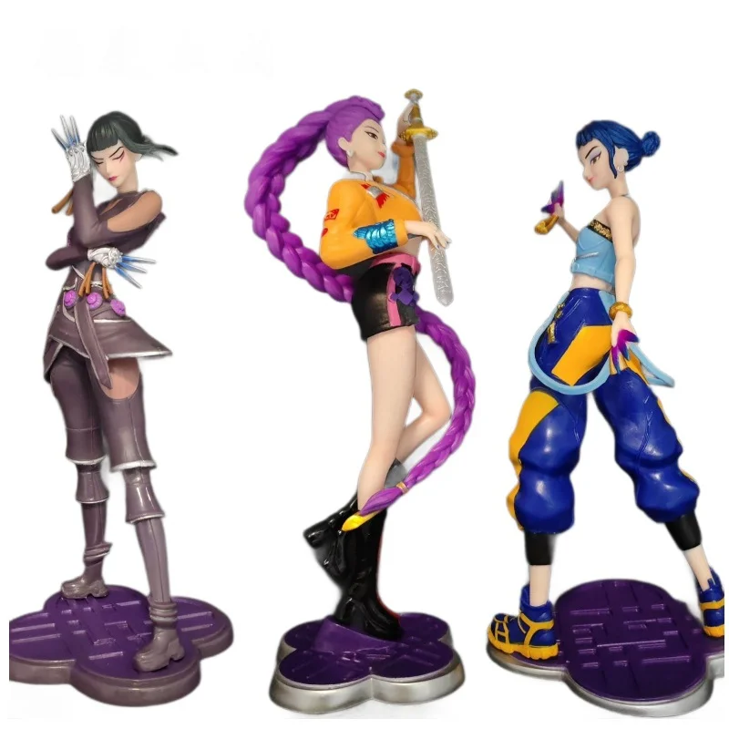Aankomst Schattig Anime Meisje Figuur Lumi Mila Zoe Karakter Statisch Model PVC Speelgoed Bureaublad Ornament Cartoon Collectible Decoratie Cadeau - afbeelding 2