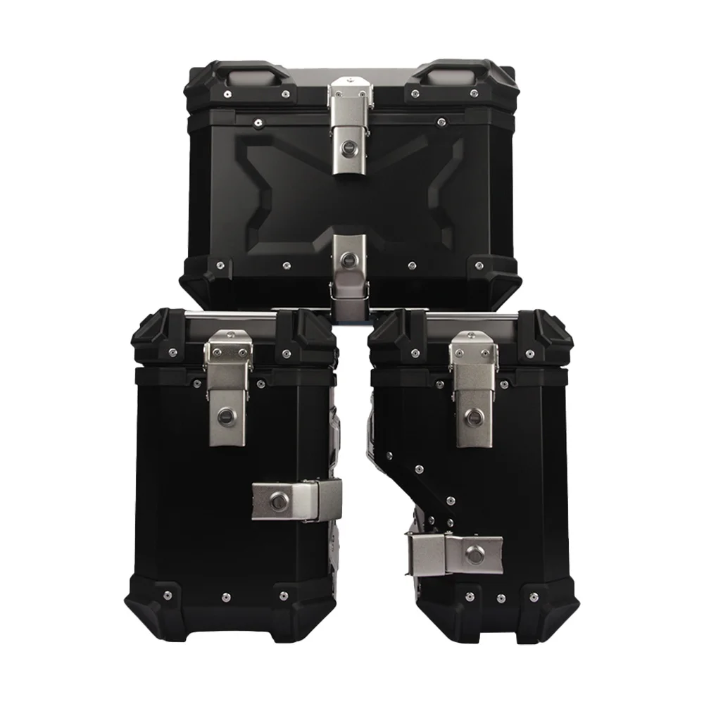 For benelli trk 702x motorcycle tail boxes and side box combo aluminum alloy motor accessories benelli motorcycle parts