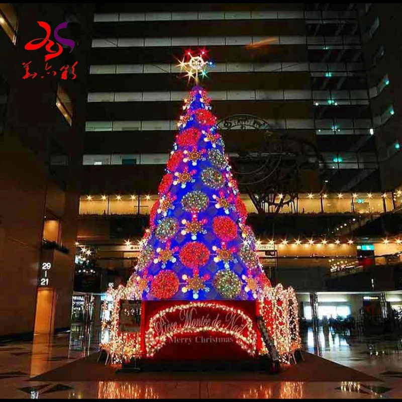 

custom.tree custom manufacturers fire UV commercial decoration outdoor square street decorative light