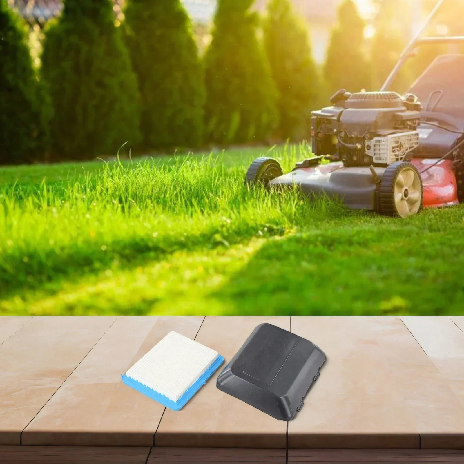 Garden Equipment Filter Air Filter Lawnmower Lawn Care Tasks Efficient Engine Operation Optimized Airflow Performance