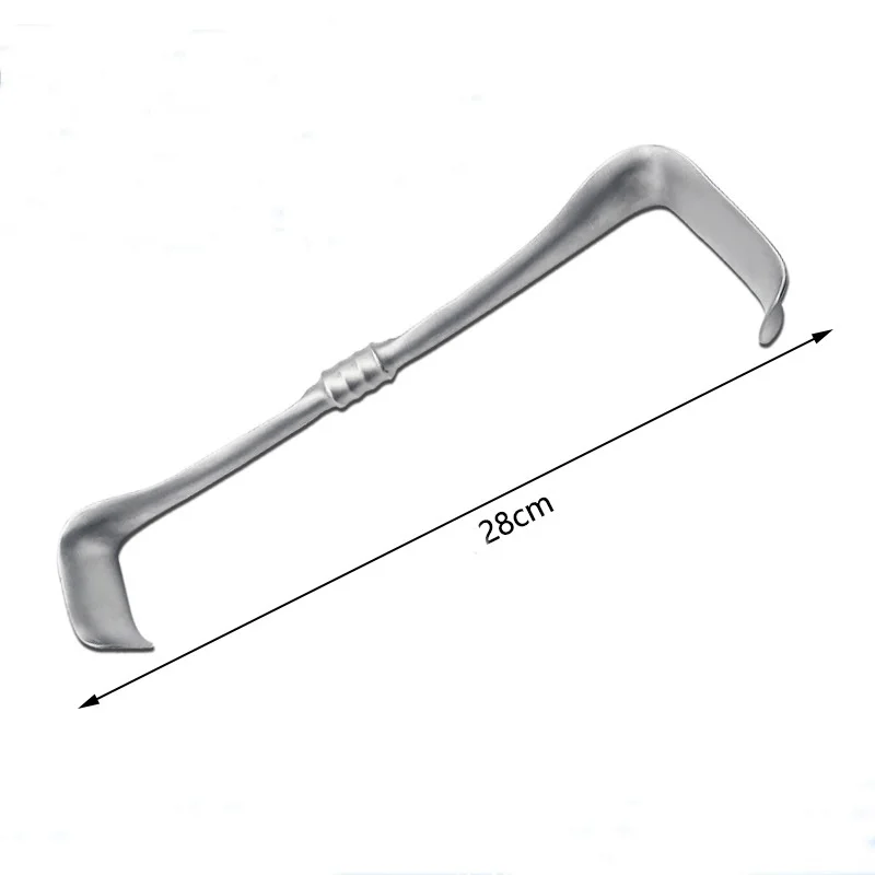 Stainless Steel Deep Abdominal Retractor Surgical Appendix Retractor 20 25 30CM S Retractor  S Retractor Large Abdominal Hook