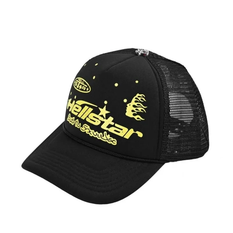 Hellstar Hat Streetwear Baseball Cap Duckbill Cap Spring Autumn Embroidered Cool Unisex Men Women Hot Selling