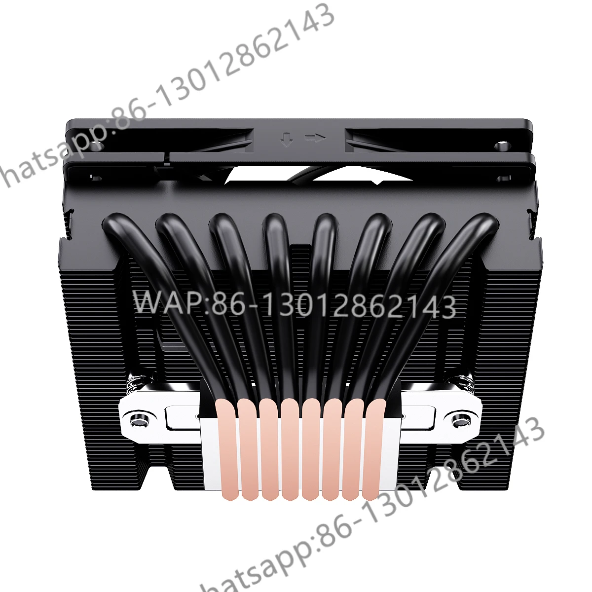 

TEUCER UT75 8 Heat Pipe CPU Cooler TDP 200W Equipped with UT12015 FDB Fan For AM5 AM4 and Intel LGA1700 1200 2011