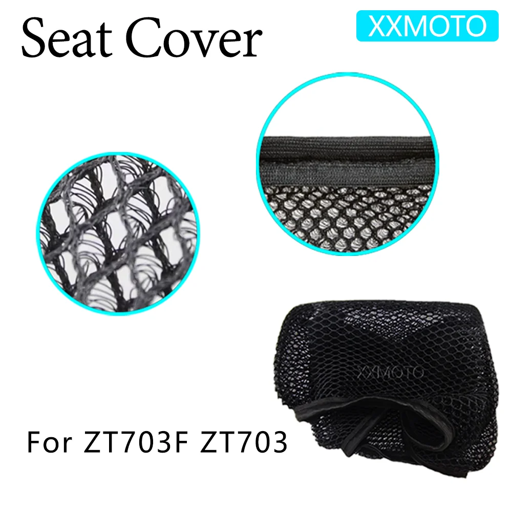

Для ZONTES ZT703F ZT 703F 703 F чехол на сиденье мотоцикла, теплоизоляция, 3D ткань, дышащая нескользящая защитная подушка