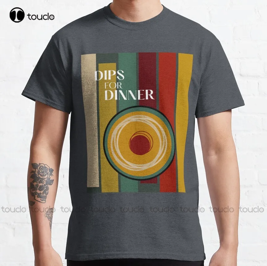 Dips For Dinner Only Murders In The Building Classic T-Shirt Men'S T Shirts Cotton Outdoor Simple Vintag Casual Tee Shirts New