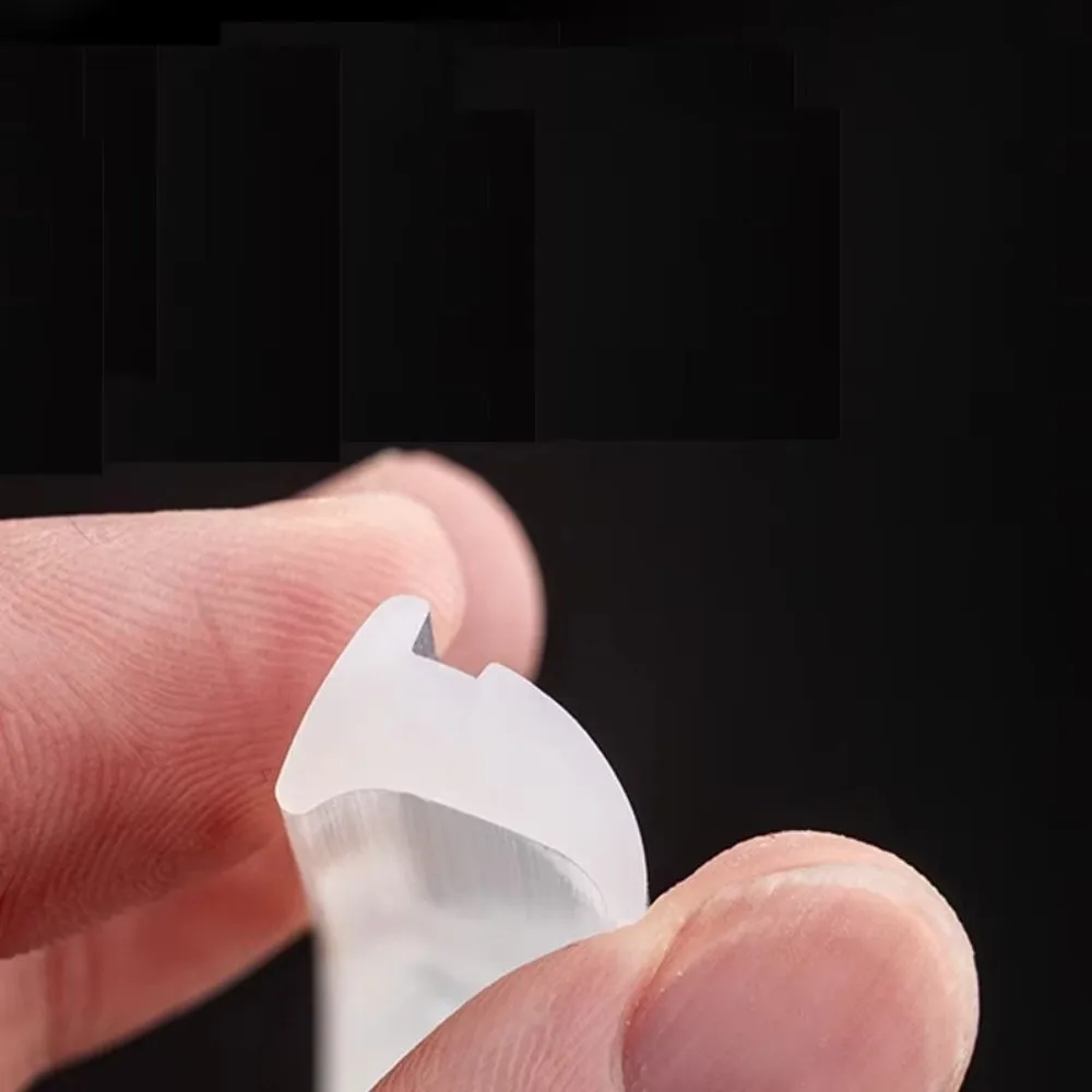 

10meter/set Silicone Aluminum Window Sealing Strip Cold Resistant Slot Type Door and Window Sealing Pressure Strip