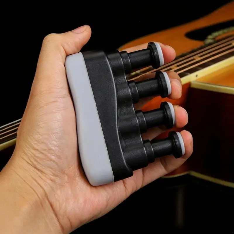 Medium Tension Finger Exerciser Hand Grip Strengthener Guitar Piano Power Trainer for Home Finger Training Fitness