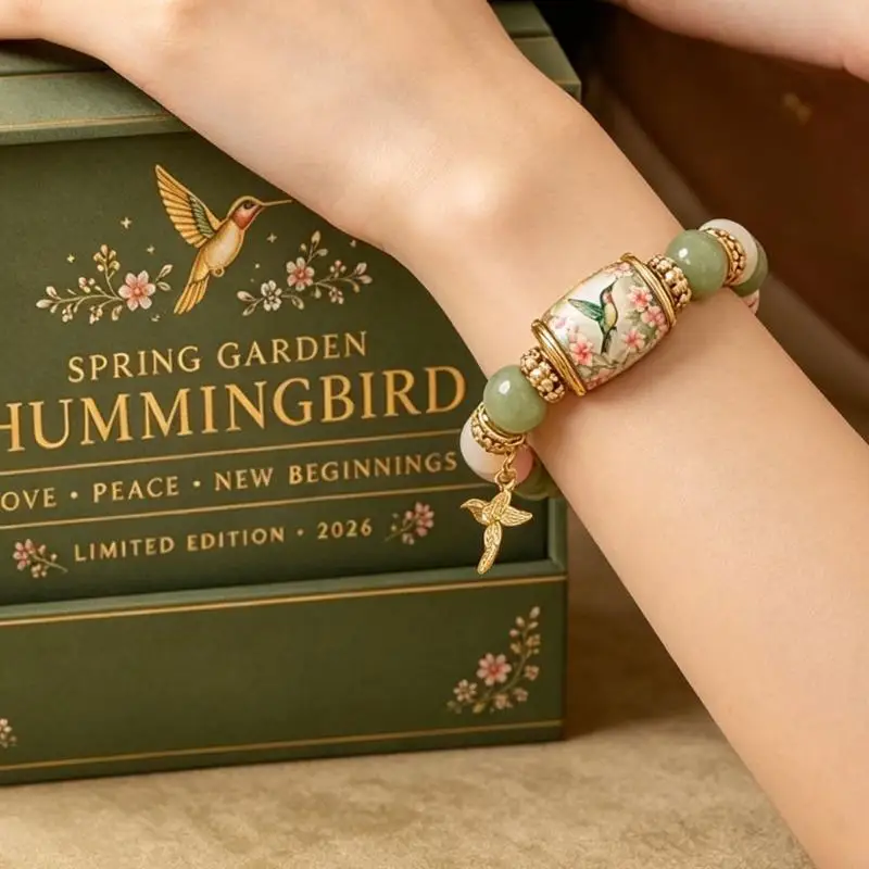 91AF Unique Floral Design Crystal Bracelet Representing New Beginnings And Positivity Elegant Accessory Friendship Bracelet