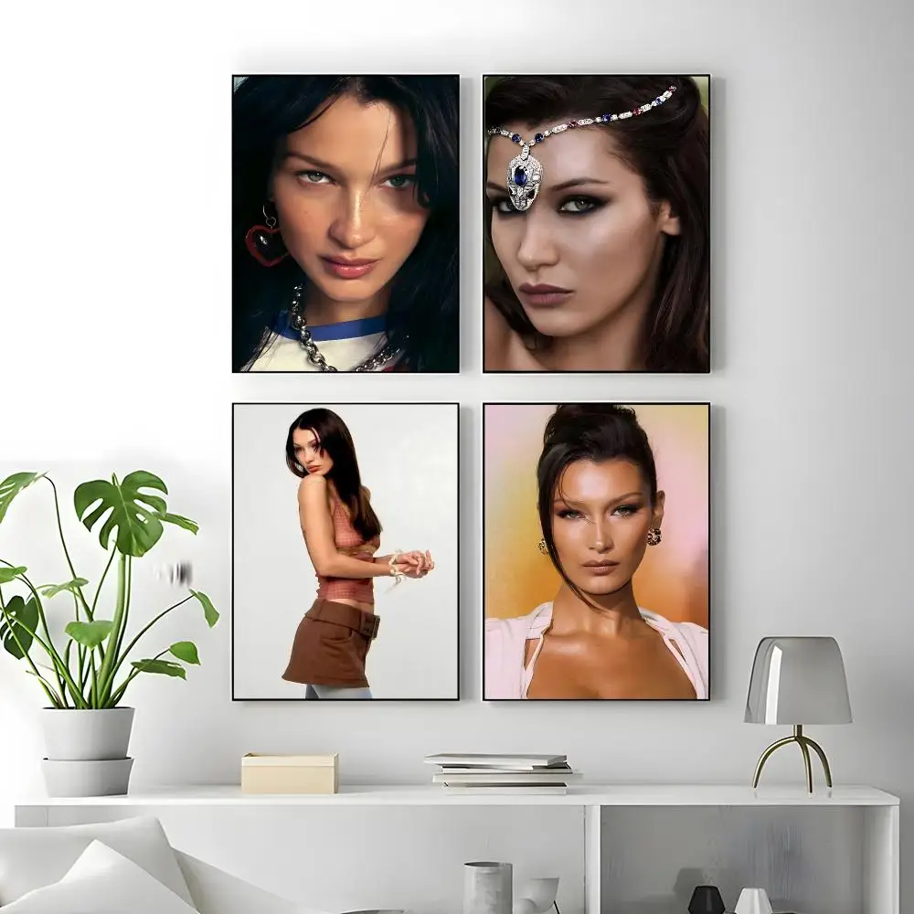 Model Bella Hadid Poster Poster High Quality Wall Art for Home Office Bedroom Living Room Perfect