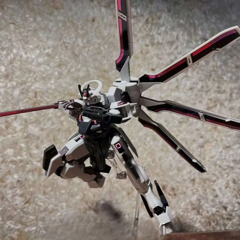 Schwarzette Wiedźma z Mercurys HG 1/144 Mech Model do Składania Ruchome Zestaw Figurki Akcji Dekoracje Ozdoba Zabawka dla Chłopca Prezent