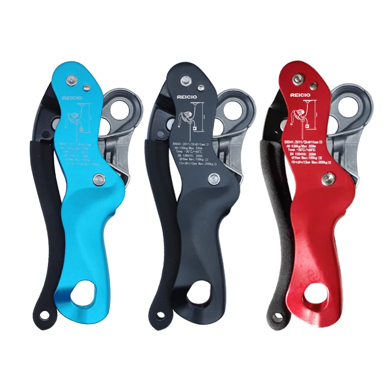Anti Panic Rope Clamp Grab Climbing Descender Protective Equipment Manual Descent