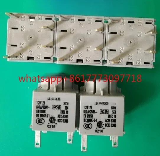 16-1.20 Universal touchpoint switch, silver touchpoint quick connect terminal