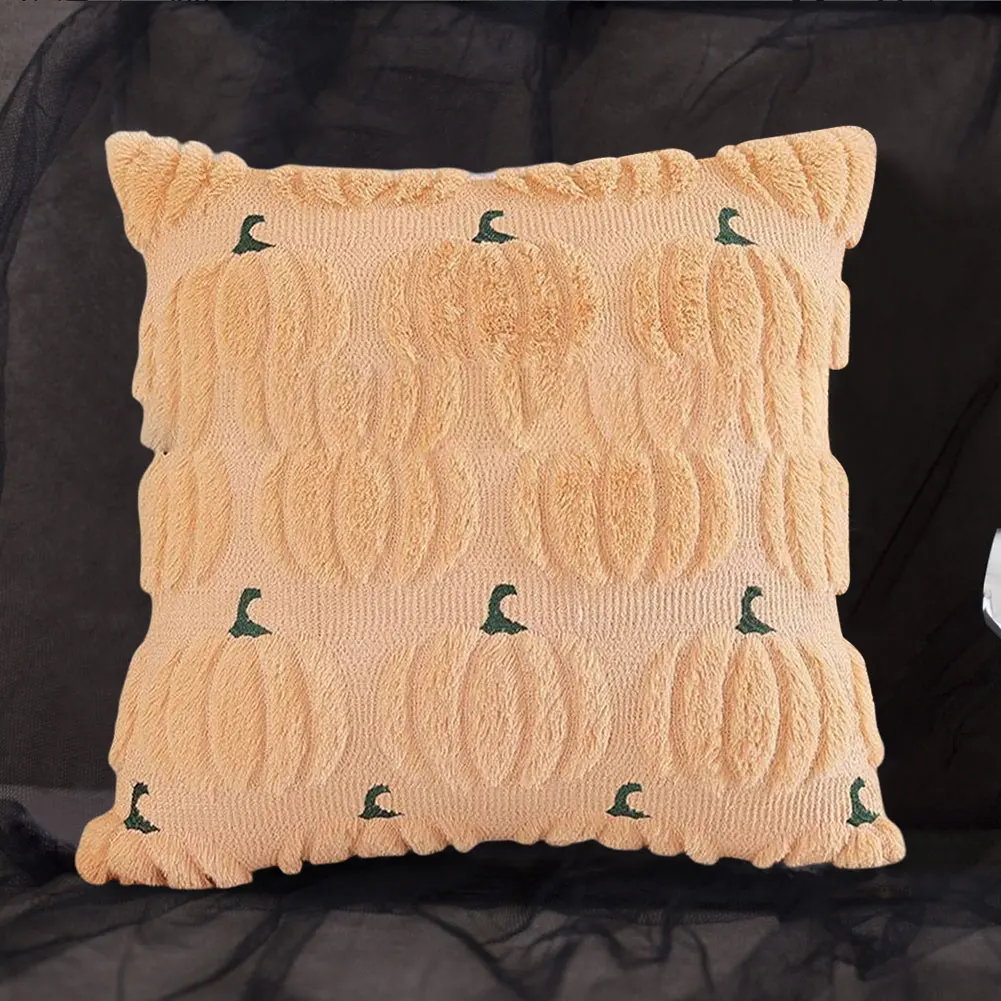 

Halloween Pumpkin Throw Pillow Covers Plush Pillowcase Fall Decorative Couch Cushion Case Home Decorations Holiday Gifts