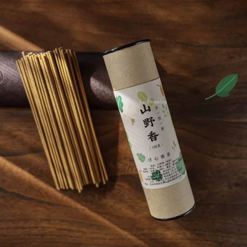 13.5cm Natural Plant Incense Stick/Tea Room Study Bedroom Indoor Soothe Mind Invigorate The Spirit Purify The Air Joss Stick