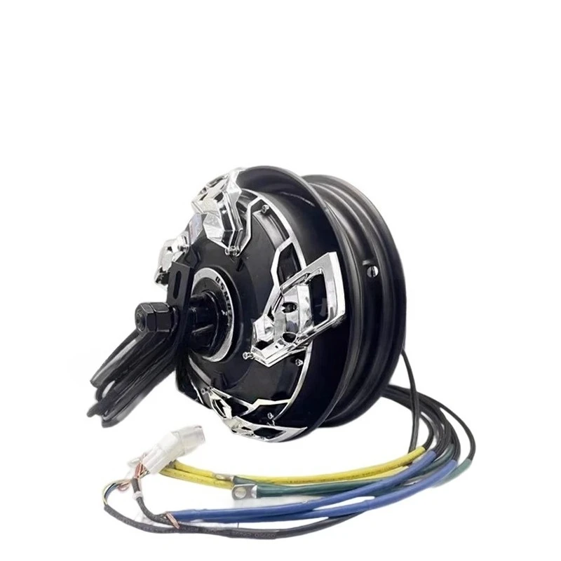 

10-дюймовый высокоскоростной мотор-концентратор с высоким крутящим моментом 3500WP/4500WP и дистанционным контроллером привода для электронного мотоцикла, электронного велосипеда, грузового скутера