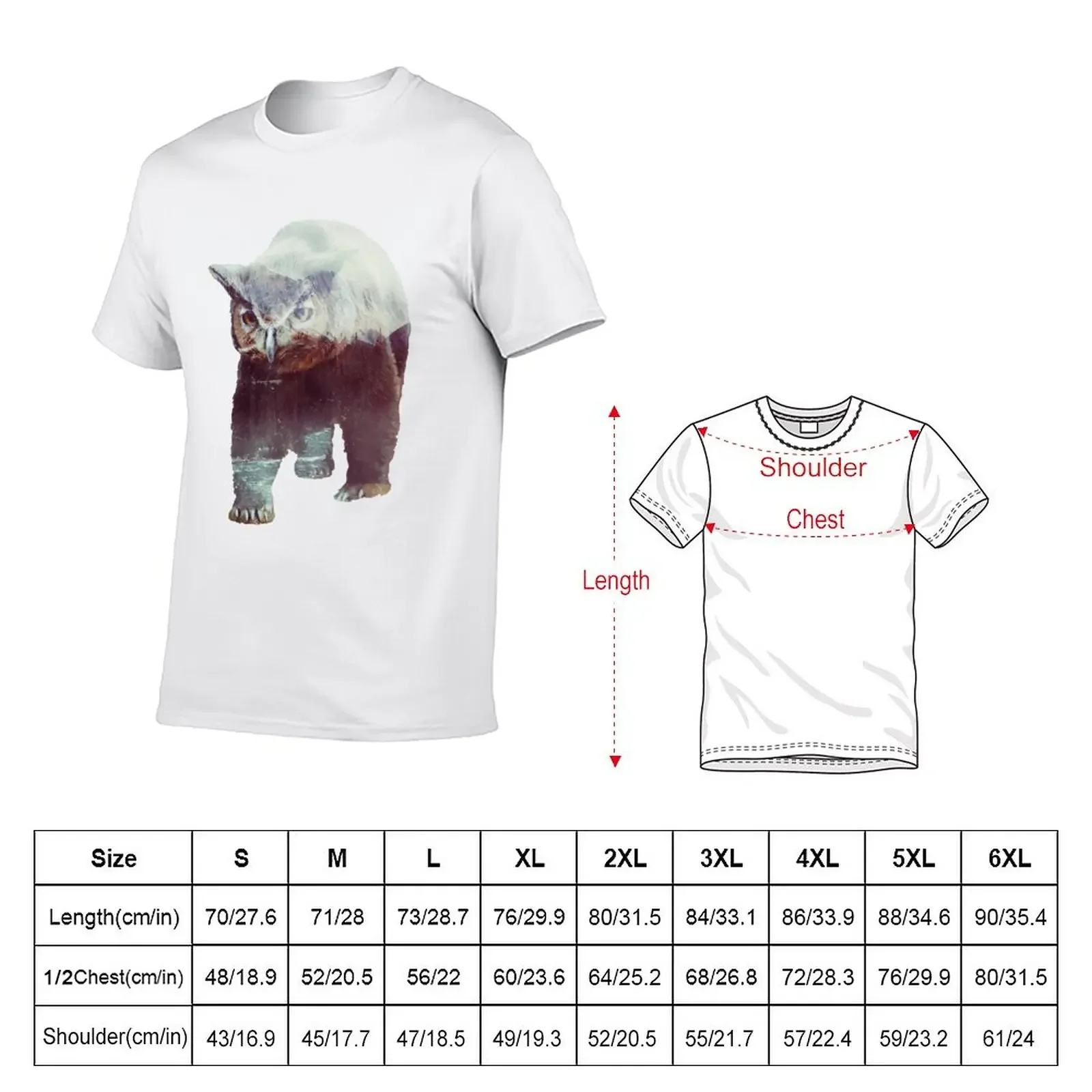 New Owlbear T-Shirt boys animal print vintage anime shirt shirts graphic tees tees designer t shirt men