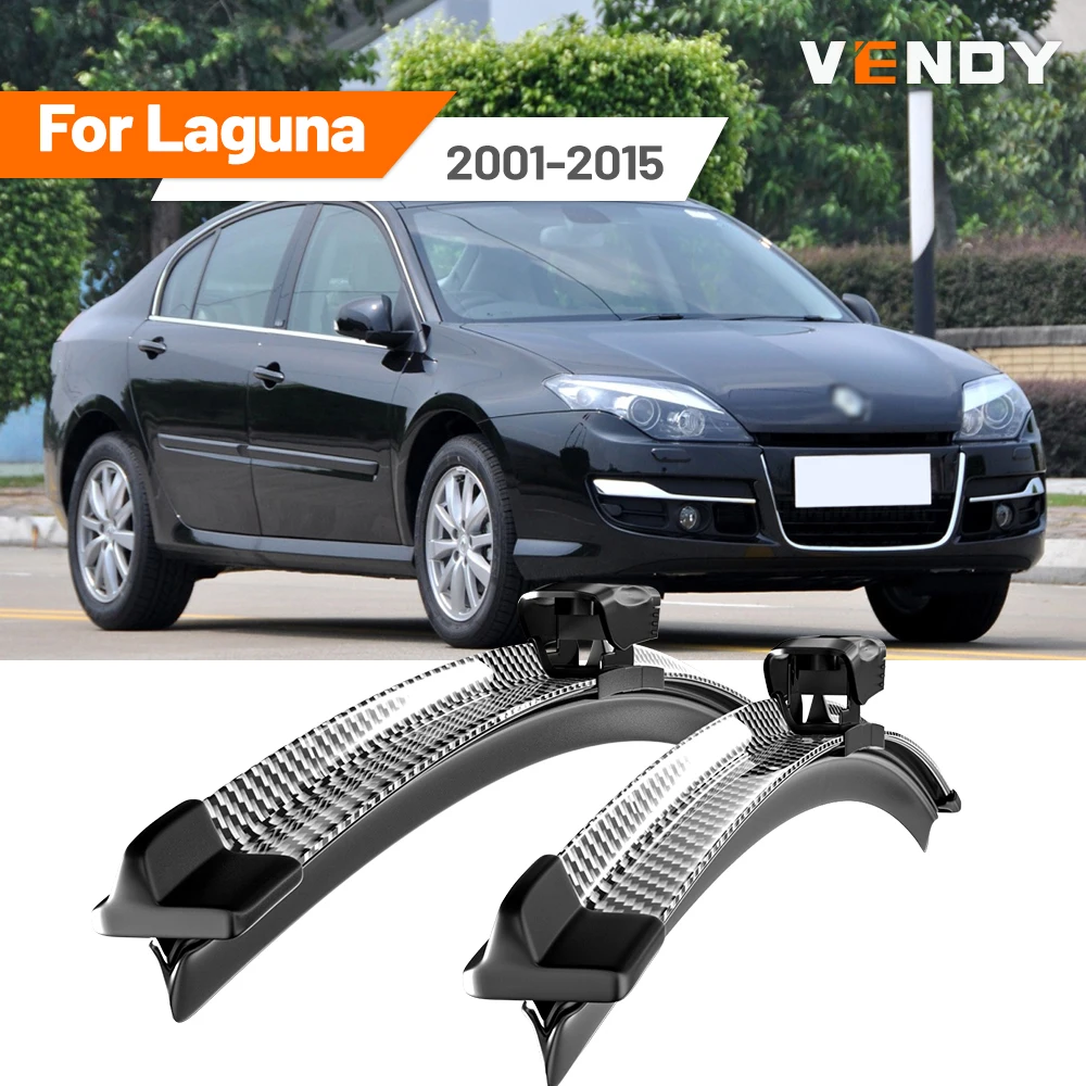 

For Renault Laguna 2 3 2001-2015 2002 2003 2004 2006 2007 2008 2013 2014 2pcs Front Windshield Wiper Blades Windscreen Wipers