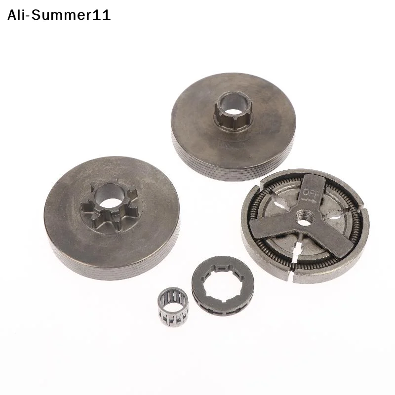 【U11】1 Set Chainsaw Parts 4500 5200 5800 Clutch Sprocket Kit For 0.325