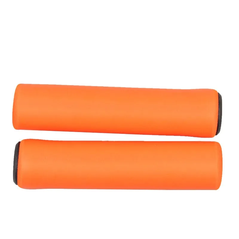 Poignées de guidon de vélo en silicone pour VTT, poignées de vélo d\'extérieur, couverture anti-brûlure, support de bain, pièces de vélo, 1 paire