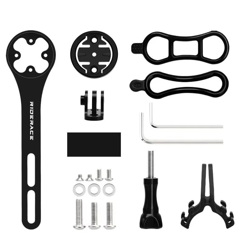 Bicycle Computer Camera Holder Aluminum Alloy Bike Handlebar Mount Equipment Mountain Road Cycling Bracket for Garmin