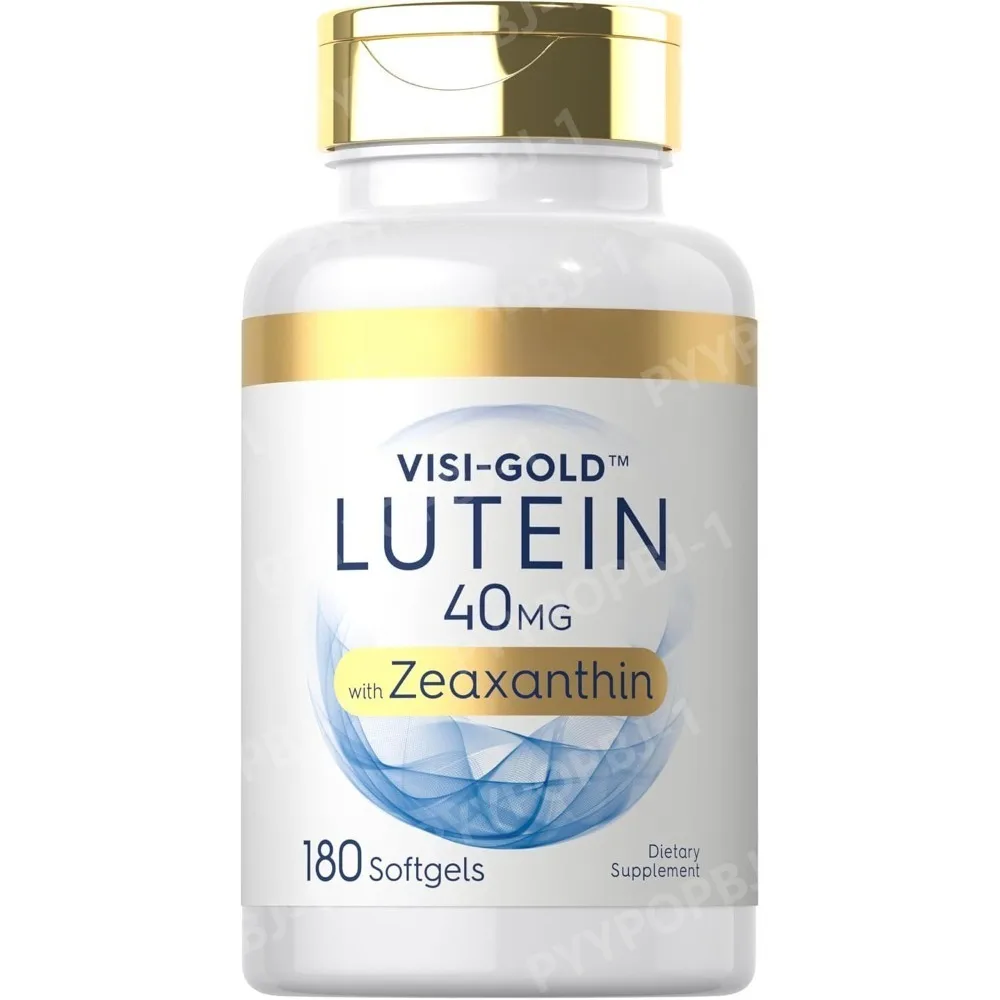 

Lutein and Zeaxanthin 40mg 180 Softgels Eye Health Vitamins Non-GMO Gluten Free Supplement