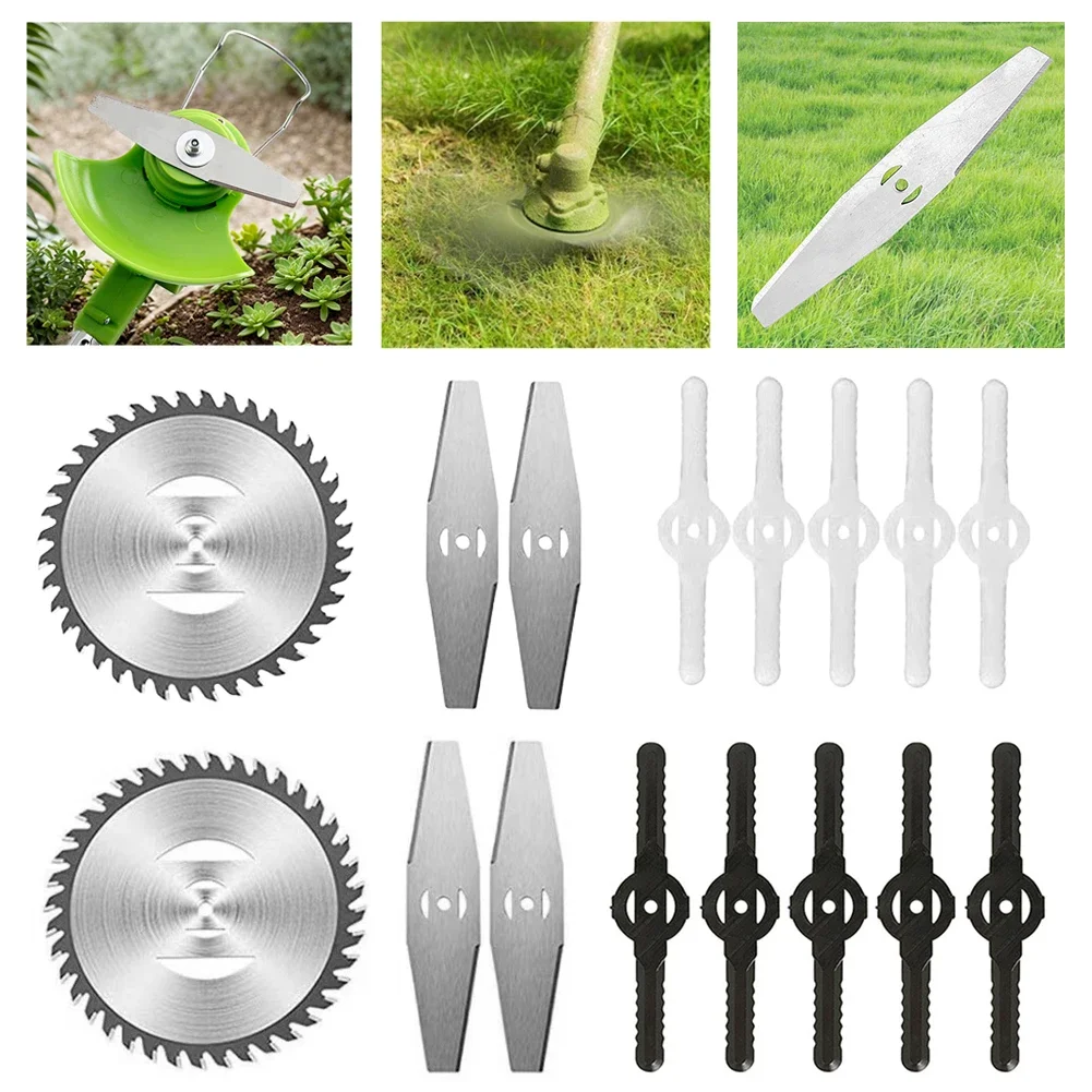 150MM akülü çim ot biçme makinesi kesici bıçak plastik Metal 4 inç testere bıçağı çim makası testere bıçağı çim biçme makinesi Fit aksesuar