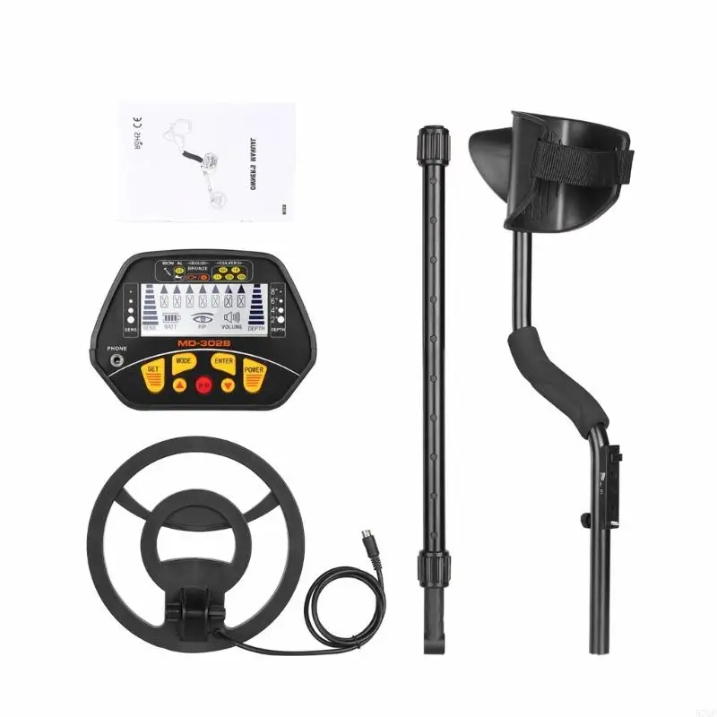 

57QF Professional Metal Detector Lightweight Metal Detector set for Adults High-Performance Gold Detector for Coins Gold