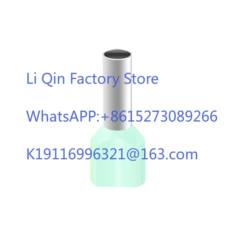 TE0306, 0308, 0310, 0312, 0318 Double-wire tubular cold-pressed terminal 0.3 square parallel UL