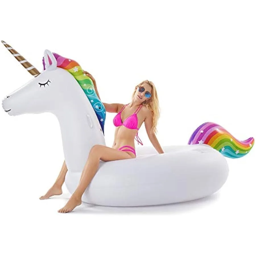 Piscina inflável gigante de unicórnio de Jasonwell Float Ride e tubo flutuante de piscina de dinossauro inflável Jasonwell