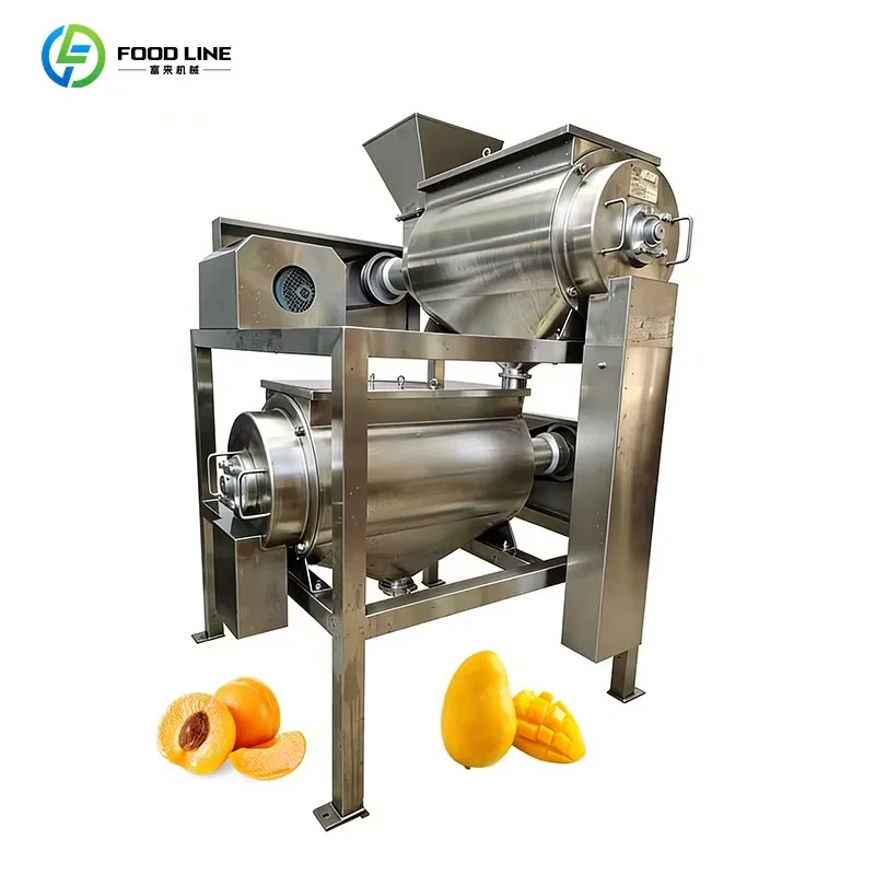 Industrial Juice Extractor Machine High Capacity Commercial Juicing Equipment for Fruit and Vegetable Processing