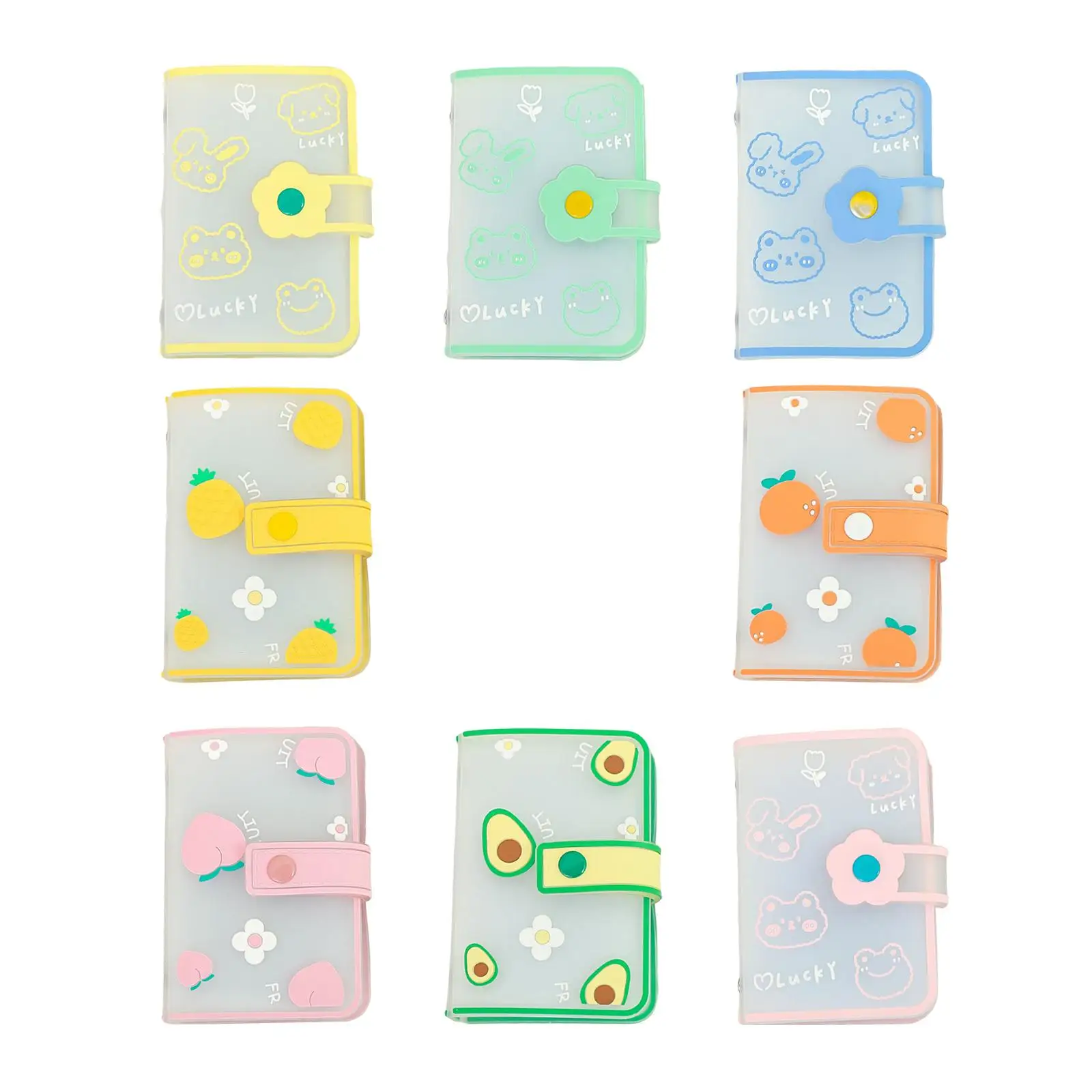 Portable Card Holder Bag Binder Pockets Picture Album 20 Pocket for