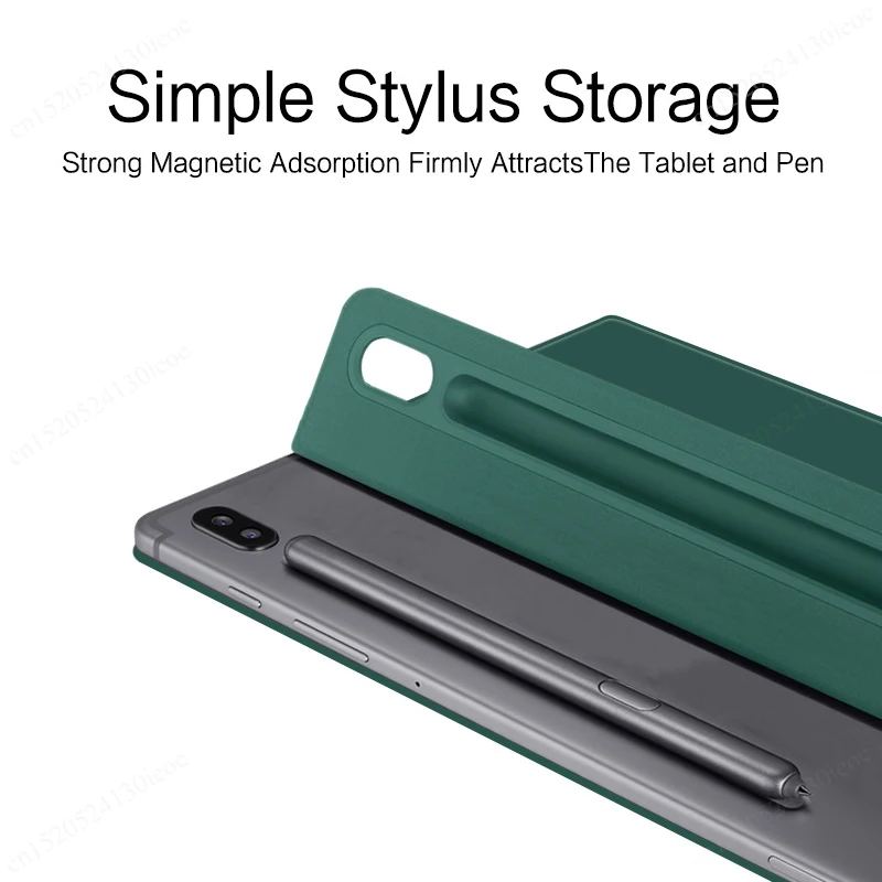 Magnetic Tablet Cover For Samsung Galaxy Tab S8 S9 S10 Ultra 14.6 S7 Plus FE 12.4 11 inch TB-X710 Case Pencil Holder Funda Capa