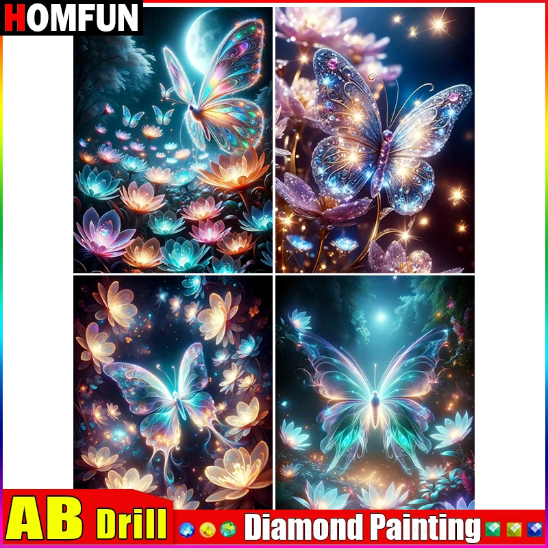 HOMFUN AB Diamond Painting 