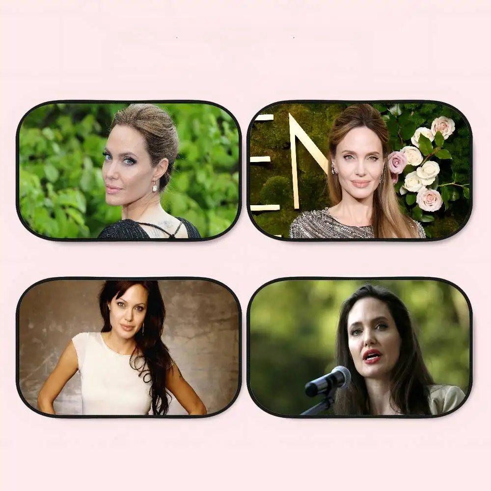 

Angelina Jolie Car Side Window Sunshade Sun Block Film Cloth Sun Visor UV Protection Window Curtain Car Sun Shade Cover