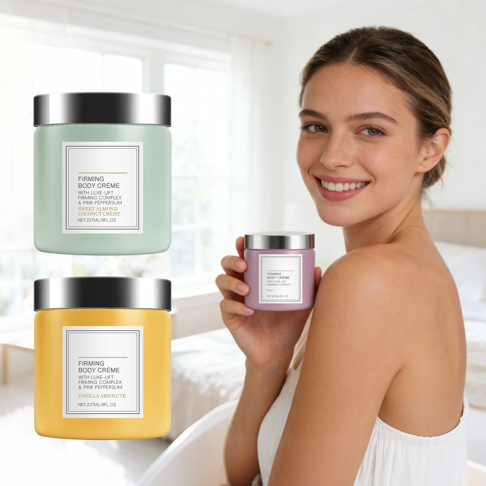 

Natural Scent Body Moisturizing Cream Deep Hydrate Nourish Repair Dry Rough Skins Smooth Soft Lasting Fragrance Body Moisturizer