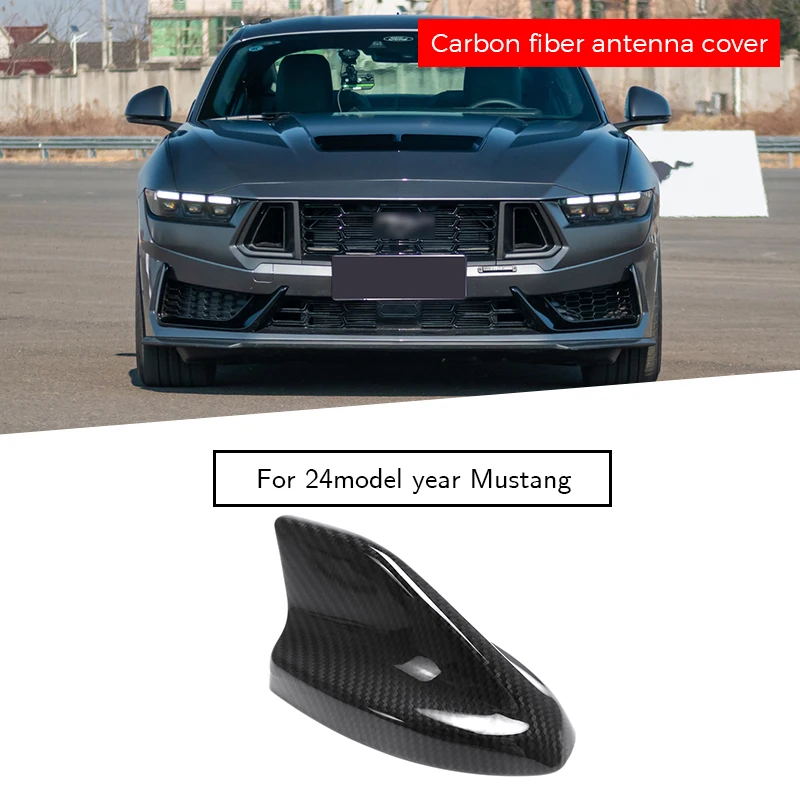 

carbon fiber antenne cover for Mustang 2024